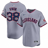 Men's Cleveland Guardians #38 Steven Kwan Gray 2025 Alternate Limited Stitched Jersey Dzhi,baseball caps,new era cap wholesale,wholesale hats